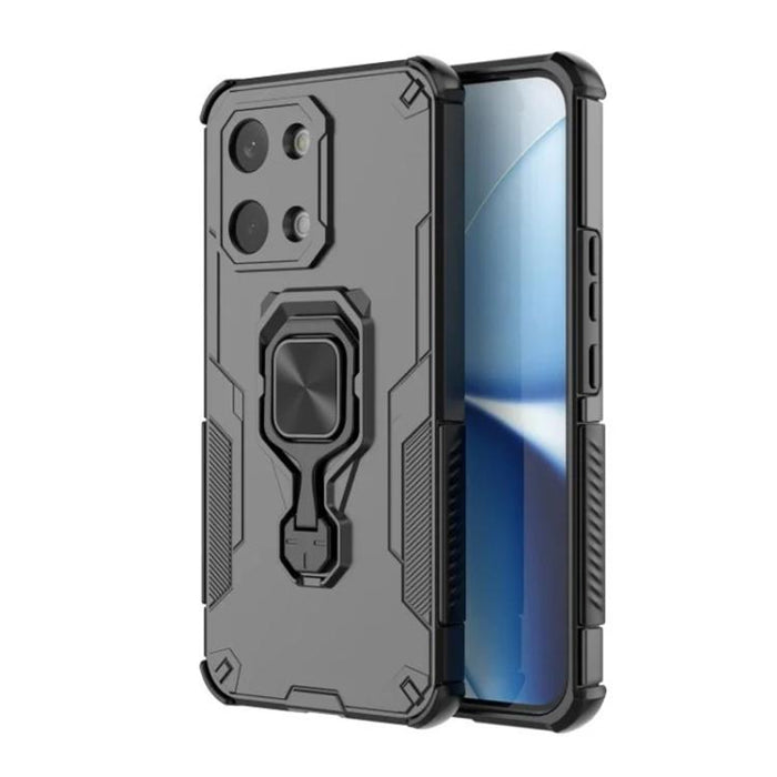 Funda metálica con soporte para teléfono WANLONFENG con protector de pantalla, For Redmi Turbo 5 Max / Poco X8 Pro Max, For Redmi Turbo 5 5G  / Poco X8 Pro 5G, For Redmi Note 15 Pro+ 5G Global 163.3mm, For Redmi Note 15 5G Global / Poco M8 5G          ...