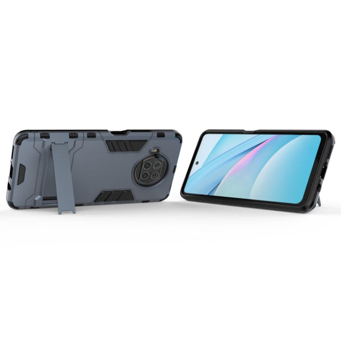 Funda protectora PC + TPU a prueba de golpes con soporte invisible, For Xiaomi Mi 10T Lite 5G
