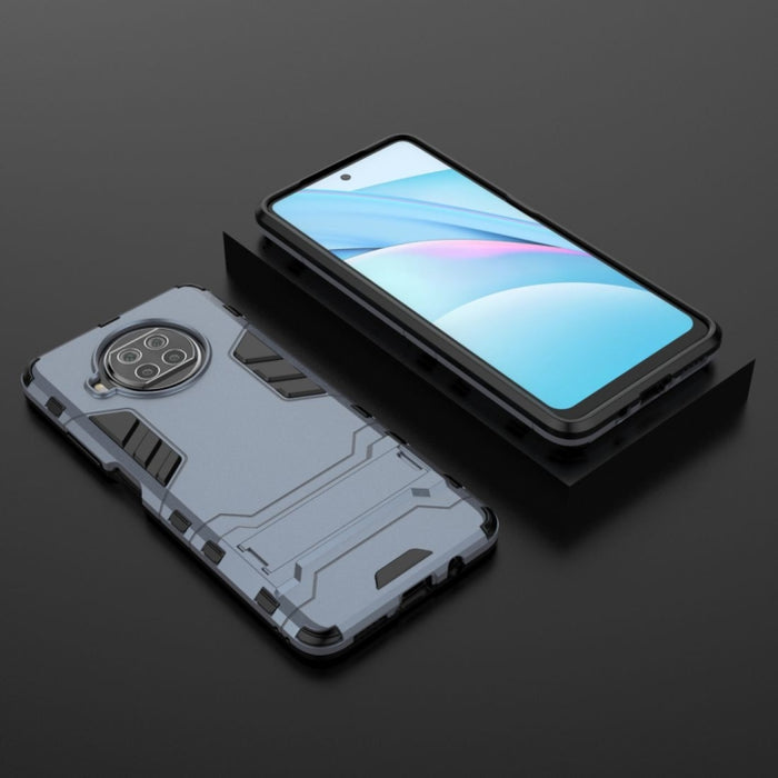 Funda protectora PC + TPU a prueba de golpes con soporte invisible, For Xiaomi Mi 10T Lite 5G