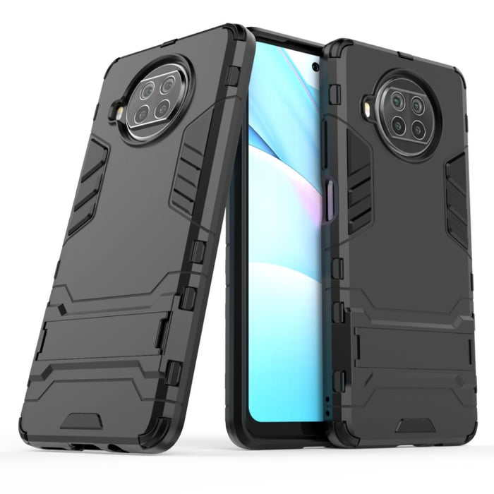 Funda protectora PC + TPU a prueba de golpes con soporte invisible, For Xiaomi Mi 10T Lite 5G