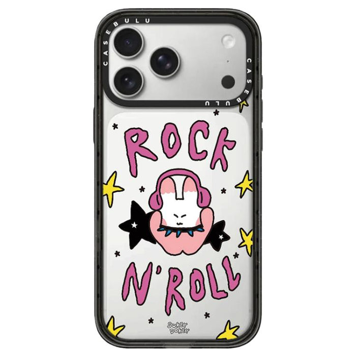 Funda para teléfono de acrílico transparente con botón de control de cámara de la serie Mouse, For iPhone 17 Pro Max, For iPhone 17 Pro, For iPhone 17