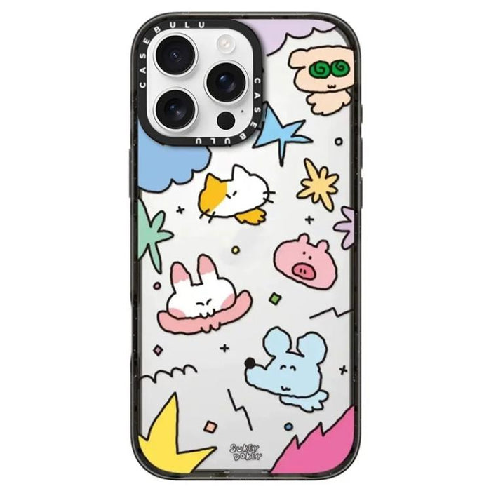 Funda para teléfono de acrílico transparente de la serie Mouse, For iPhone 16 Pro Max, For iPhone 16 Pro, For iPhone 16 Plus, For iPhone 16, For iPhone 15 Pro Max, For iPhone 15 Pro, For iPhone 15 Plus, For iPhone 15