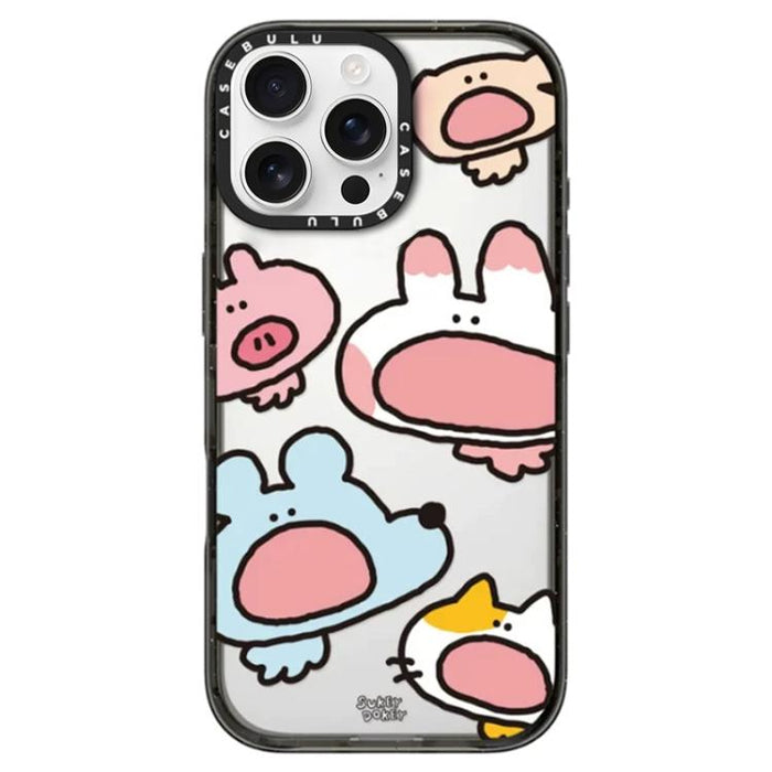 Funda para teléfono de acrílico transparente de la serie Mouse, For iPhone 16 Pro Max, For iPhone 16 Pro, For iPhone 16 Plus, For iPhone 16, For iPhone 15 Pro Max, For iPhone 15 Pro, For iPhone 15 Plus, For iPhone 15