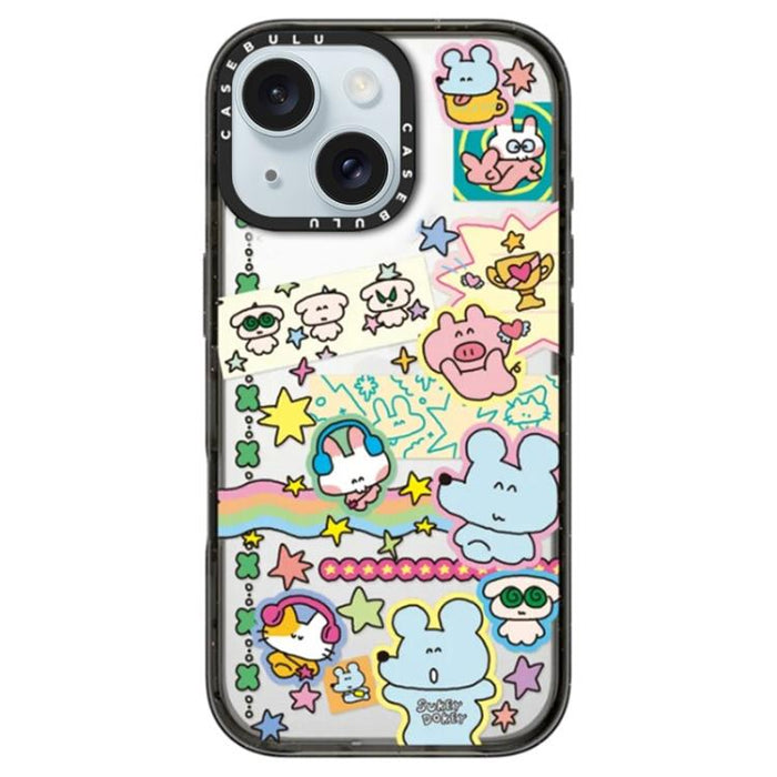 Funda para teléfono de acrílico transparente de la serie Mouse, For iPhone 16 Pro Max, For iPhone 16 Pro, For iPhone 16 Plus, For iPhone 16, For iPhone 15 Pro Max, For iPhone 15 Pro, For iPhone 15 Plus, For iPhone 15