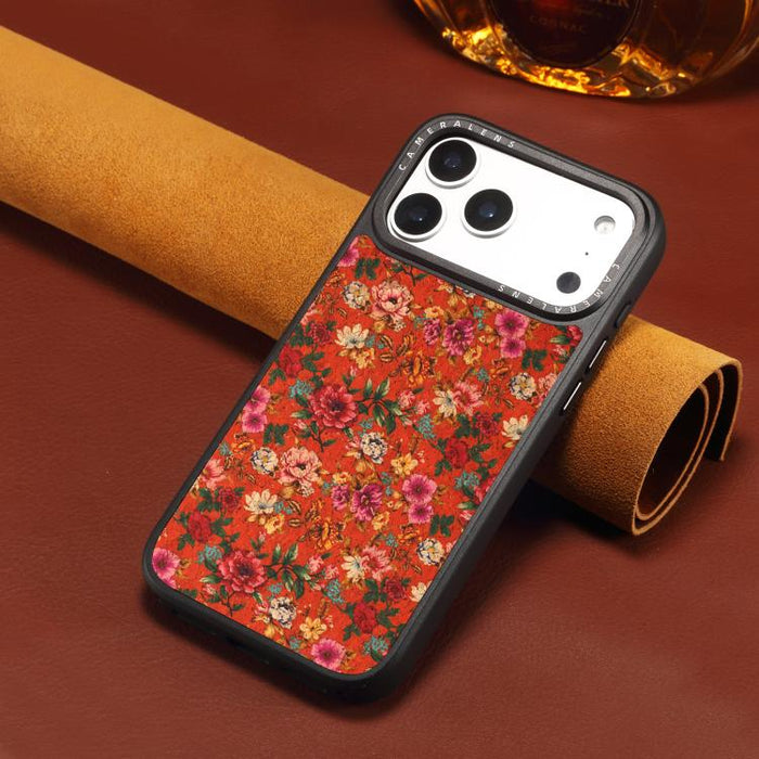 Funda magnética para teléfono Denior Serie Peony, For iPhone 17 Pro Max, For iPhone 17 Pro, For iPhone 16 Pro Max, For iPhone 16 Pro, For iPhone 15 Pro Max, For iPhone 15 Pro