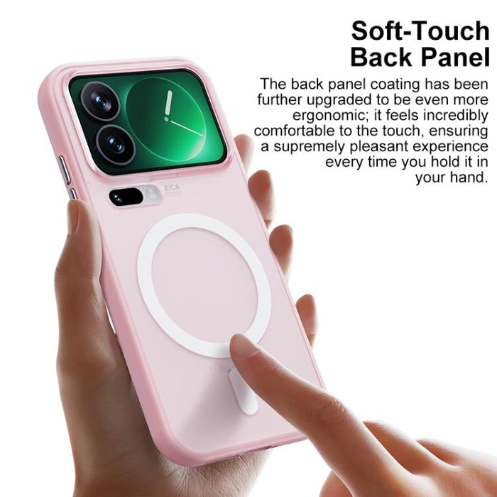Funda magnética transparente sin bordes de la serie Boundless con tacto de piel y acabado mate., For Xiaomi 17 Pro Max, For Xiaomi 17 Pro, For Xiaomi 17