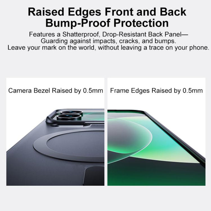 Funda magnética transparente sin bordes de la serie Boundless con tacto de piel y acabado mate., For Xiaomi 17 Pro Max, For Xiaomi 17 Pro, For Xiaomi 17