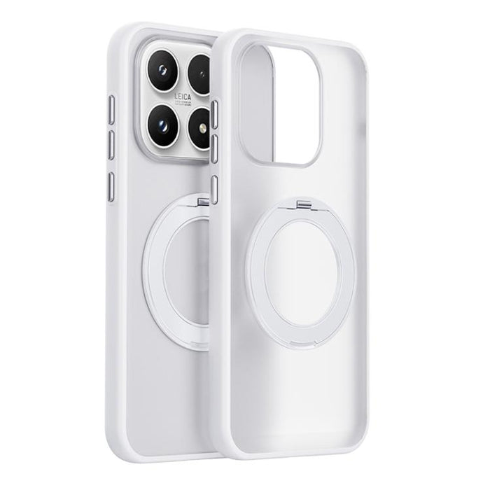 Funda magnética transparente Boundless de la serie Skin Feel con acabado mate y soporte giratorio., For Xiaomi 17 Pro Max, For Xiaomi 17 Pro, For Xiaomi 17
