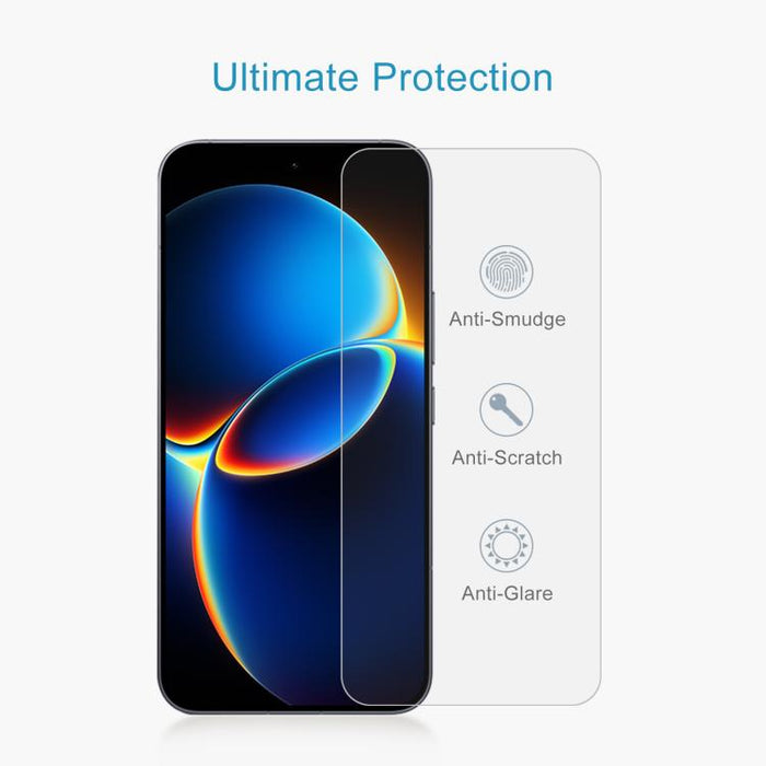 50 láminas de vidrio templado de aluminio de 0,18 mm de grosor, compatibles con desbloqueo por huella dactilar., For Redmi 17C 4G, For Redmi K90 Ultra 5G, For Redmi K100 Pro 5G, For Xiaomi 17 Max 5G, For Redmi K90 Max 5G, For Xiaomi 17T Pro 5G