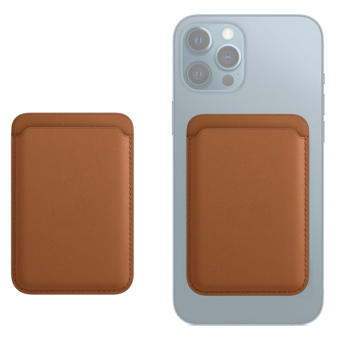 Cartera de cuero con tarjetero Estuche para tarjetas con Magsafing Magnético para iPhone 12 mini, iPhone 12, iPhone 12 Pro, iPhone 12 Pro Max