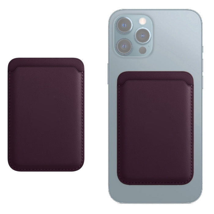 Cartera de cuero con tarjetero Estuche para tarjetas con Magsafing Magnético para iPhone 12 mini, iPhone 12, iPhone 12 Pro, iPhone 12 Pro Max