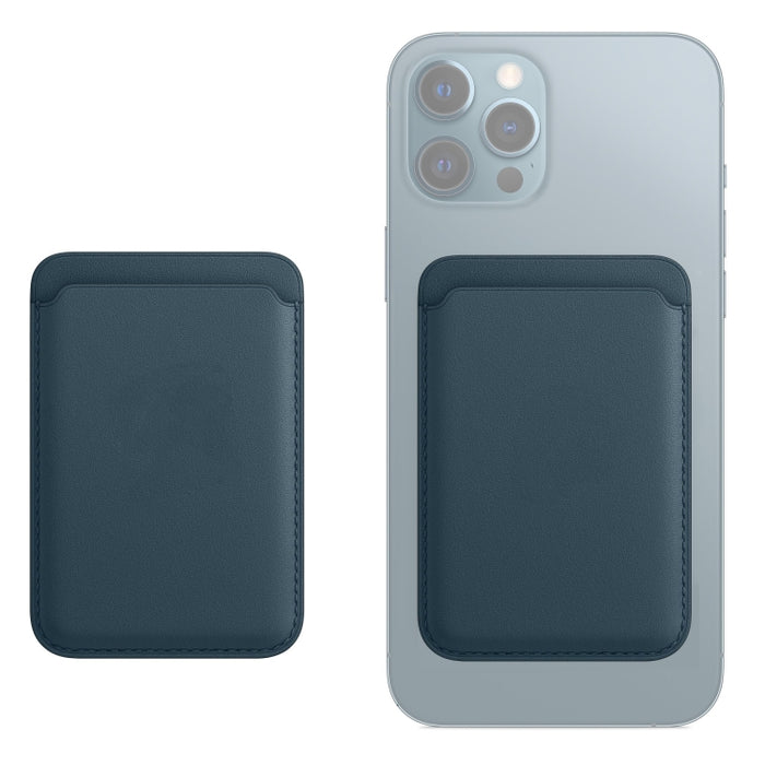 Cartera de cuero con tarjetero Estuche para tarjetas con Magsafing Magnético para iPhone 12 mini, iPhone 12, iPhone 12 Pro, iPhone 12 Pro Max