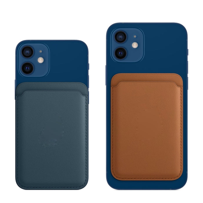 Cartera de cuero con tarjetero Estuche para tarjetas con Magsafing Magnético para iPhone 12 mini, iPhone 12, iPhone 12 Pro, iPhone 12 Pro Max