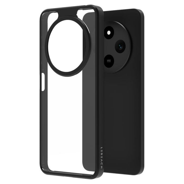 Funda para teléfono LeReach TOC Clear Series de doble material compuesto TPU + acrílico, resistente a los golpes., For Redmi Note 14 5G, For Redmi Note 14 Pro+ 5G, For Redmi 14C 4G