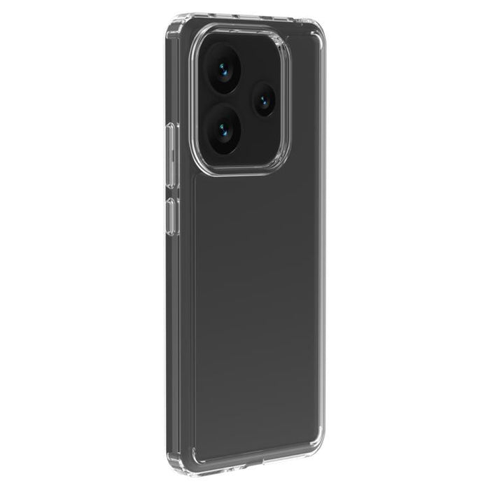 Funda para teléfono LeReach TOC Clear Series de doble material compuesto TPU + acrílico, resistente a los golpes., For Redmi Note 14 5G, For Redmi Note 14 Pro+ 5G, For Redmi 14C 4G