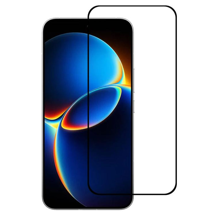 Protector de pantalla de vidrio templado con impresión serigráfica de pantalla completa de aluminio de alta calidad, compatible con desbloqueo por huella dactilar., For Xiaomi 17 Max 5G, For Redmi K90 Max 5G, For Xiaomi 17T Pro 5G
