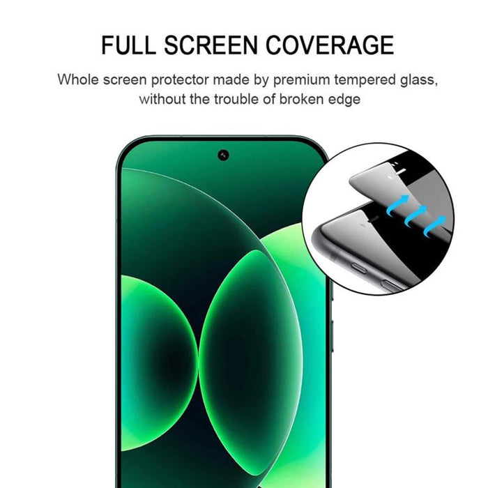 25 láminas de vidrio templado de aluminio de alta calidad con serigrafía a pantalla completa, compatibles con desbloqueo por huella dactilar., For Xiaomi 17 Max 5G, For Redmi K90 Max 5G, For Xiaomi 17T Pro 5G