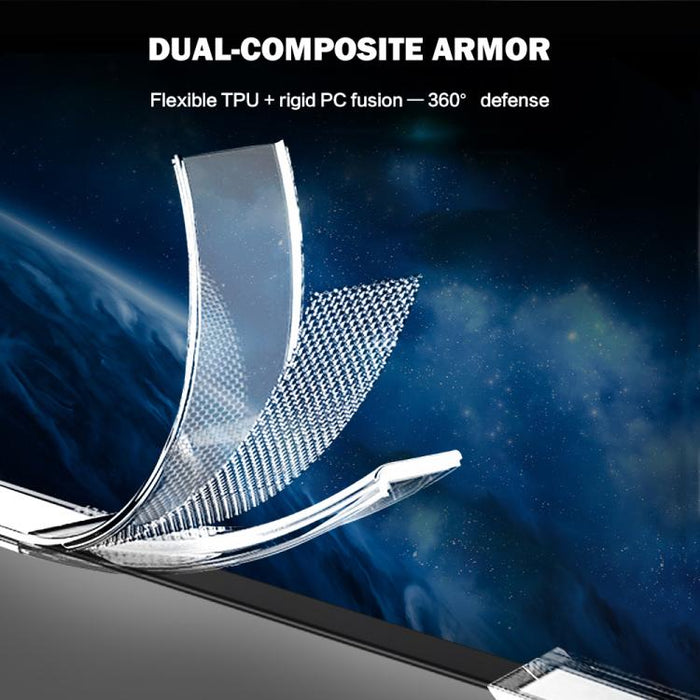 Funda para teléfono LeReach TOC Clear Series de doble material compuesto TPU + acrílico, resistente a los golpes., For Redmi Turbo 5 Max 5G, For Redmi Turbo 5 5G, For Redmi Note 15 Pro+ 5G Global, For Redmi Note 15 5G Global, For Redmi K90 Pro Max     ...