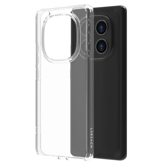 Funda para teléfono LeReach TOC Clear Series de doble material compuesto TPU + acrílico, resistente a los golpes., For Redmi Turbo 5 Max 5G, For Redmi Turbo 5 5G, For Redmi Note 15 Pro+ 5G Global, For Redmi Note 15 5G Global, For Redmi K90 Pro Max     ...