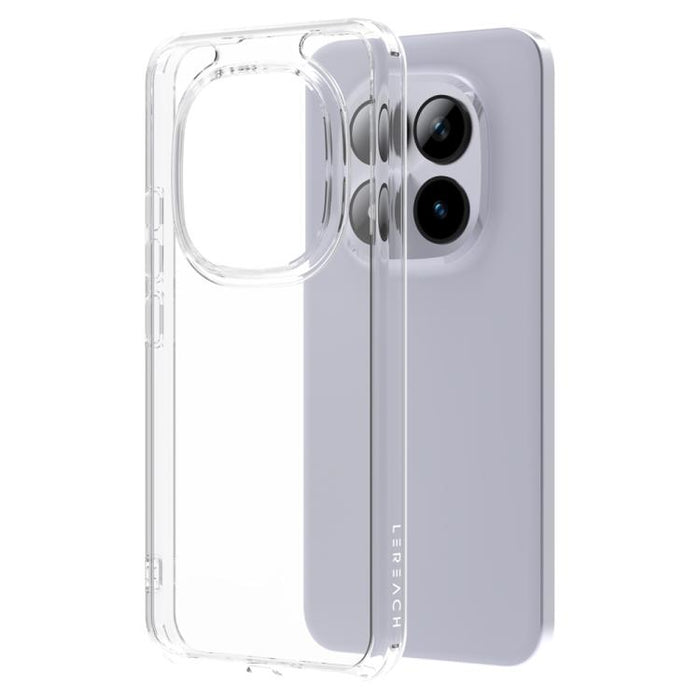Funda para teléfono LeReach TOC Clear Series de doble material compuesto TPU + acrílico, resistente a los golpes., For Redmi Turbo 5 Max 5G, For Redmi Turbo 5 5G, For Redmi Note 15 Pro+ 5G Global, For Redmi Note 15 5G Global, For Redmi K90 Pro Max     ...