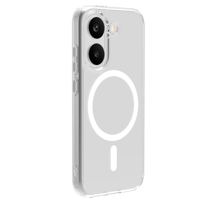 Funda magnética antigolpes LeReach TOC Clear Series de doble compuesto, TPU + acrílico., For Redmi Turbo 5 5G/Poco X8 Pro 5G, For Redmi Turbo 5 Max