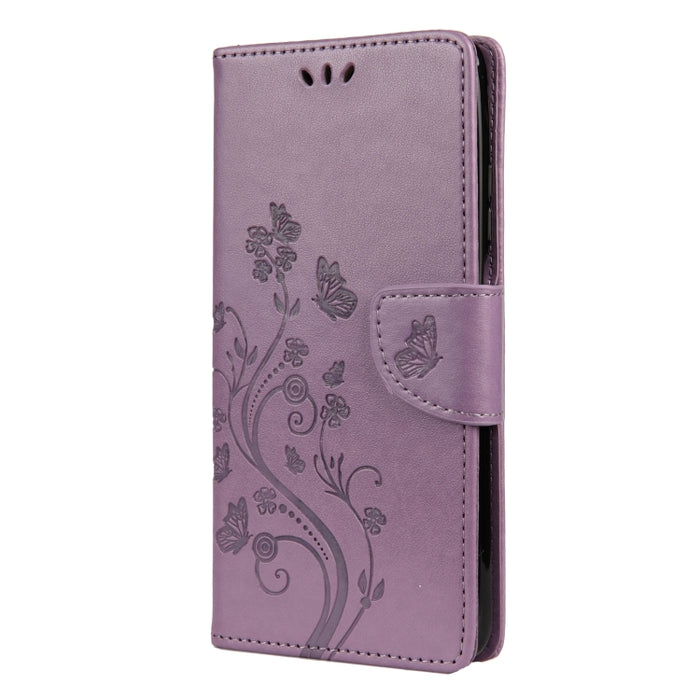 Estuche de cuero con tapa horizontal con estampado de flores y mariposas con soporte, ranuras para tarjetas y billetera, For Xiaomi Mi 10T Lite 5G, For Xiaomi Mi 10T Pro 5G, For Xiaomi Mi 10T 5G