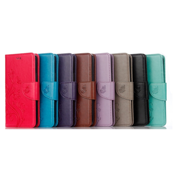 Estuche de cuero con tapa horizontal con estampado de flores y mariposas con soporte, ranuras para tarjetas y billetera, For Xiaomi Mi 10T Lite 5G, For Xiaomi Mi 10T Pro 5G, For Xiaomi Mi 10T 5G