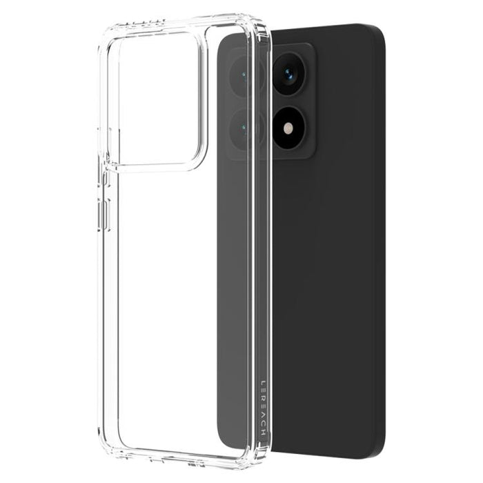 Funda para teléfono LeReach TOC Clear Series de doble material compuesto TPU + acrílico, resistente a los golpes., For Xiaomi 15 Ultra, For Xiaomi 15, For Xiaomi 14T Pro, For Xiaomi 14T