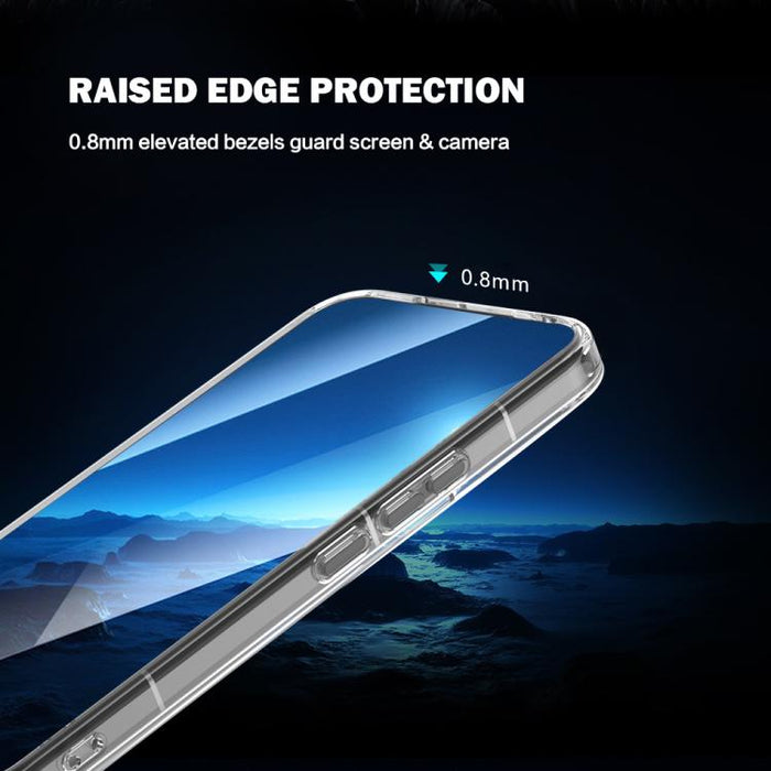 Funda para teléfono LeReach TOC Clear Series de doble material compuesto TPU + acrílico, resistente a los golpes., For Xiaomi Poco X8 Pro Max 5G, For Xiaomi Poco X8 Pro 5G, For Xiaomi 17 Ultra, For Xiaomi Poco F8 Ultra 5G, For Xiaomi Poco F8 Pro       ...