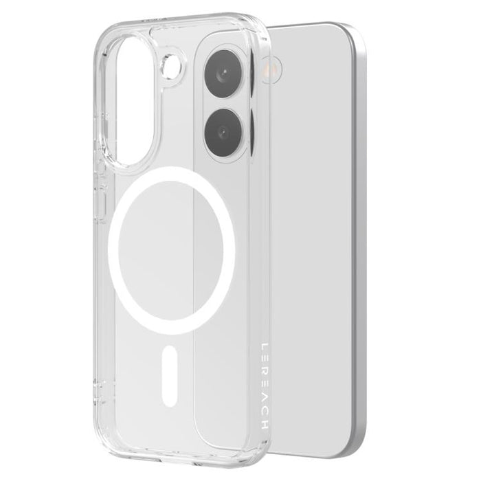 Funda magnética antigolpes LeReach TOC Clear Series de doble compuesto, TPU + acrílico., For Xiaomi Poco X8 Pro Max 5G, For Xiaomi Poco X8 Pro 5G, For Xiaomi 15T Pro 5G, For Xiaomi 15T 5G