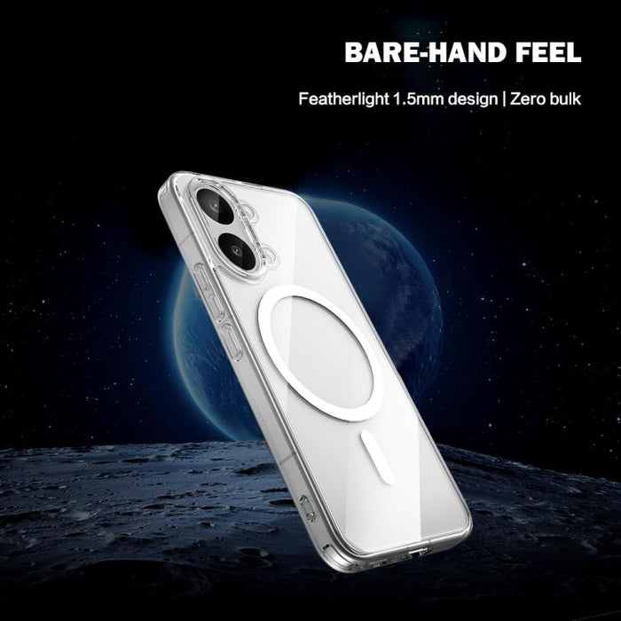 Funda magnética antigolpes LeReach TOC Clear Series de doble compuesto, TPU + acrílico., For Xiaomi Poco X8 Pro Max 5G, For Xiaomi Poco X8 Pro 5G, For Xiaomi 15T Pro 5G, For Xiaomi 15T 5G