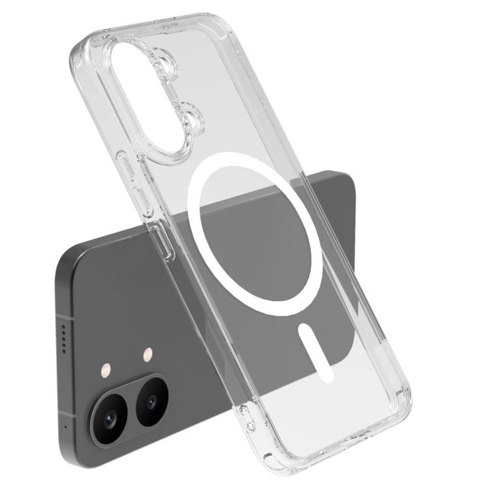 Funda magnética antigolpes LeReach TOC Clear Series de doble compuesto, TPU + acrílico., For Xiaomi Poco X8 Pro Max 5G, For Xiaomi Poco X8 Pro 5G, For Xiaomi 15T Pro 5G, For Xiaomi 15T 5G