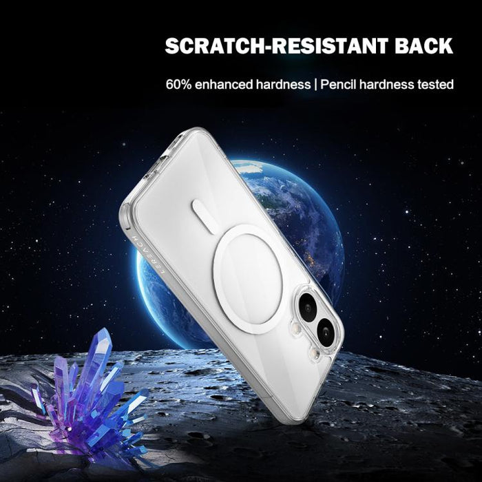 Funda magnética antigolpes LeReach TOC Clear Series de doble compuesto, TPU + acrílico., For Xiaomi Poco X8 Pro Max 5G, For Xiaomi Poco X8 Pro 5G, For Xiaomi 15T Pro 5G, For Xiaomi 15T 5G