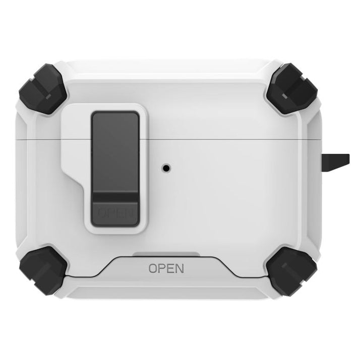 Estuche para auriculares inalámbricos LeReach Mega Series Armor Edition con soporte, For AirPods Pro 3