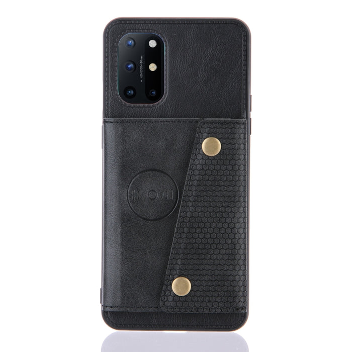 Estuche protector magnético a prueba de golpes con doble hebilla PU + TPU con ranuras para tarjetas y soporte, For OnePlus 8T, For OPPO F17 Pro, For OPPO Realme 7 5G, For OPPO Realme 7i, For OPPO Realme 7 Pro, For Xiaomi Poco X3