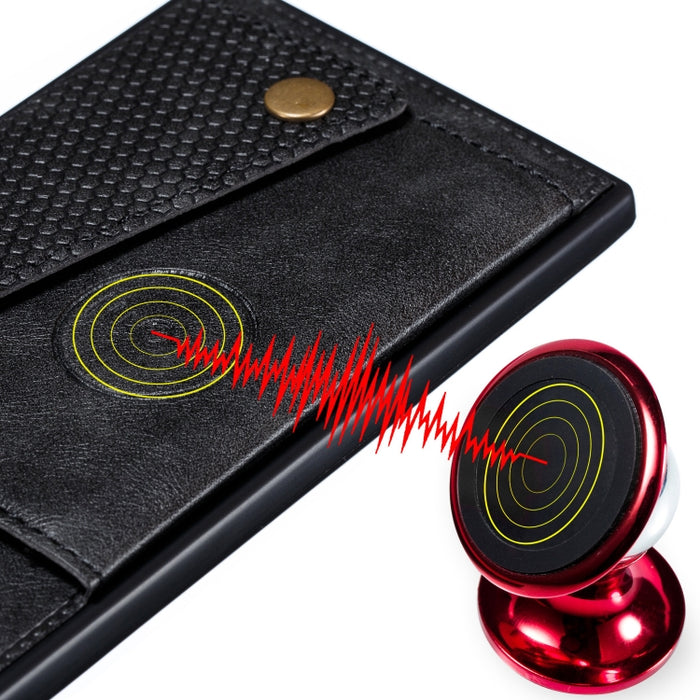 Estuche protector magnético a prueba de golpes con doble hebilla PU + TPU con ranuras para tarjetas y soporte, For OnePlus 8T, For OPPO F17 Pro, For OPPO Realme 7 5G, For OPPO Realme 7i, For OPPO Realme 7 Pro, For Xiaomi Poco X3
