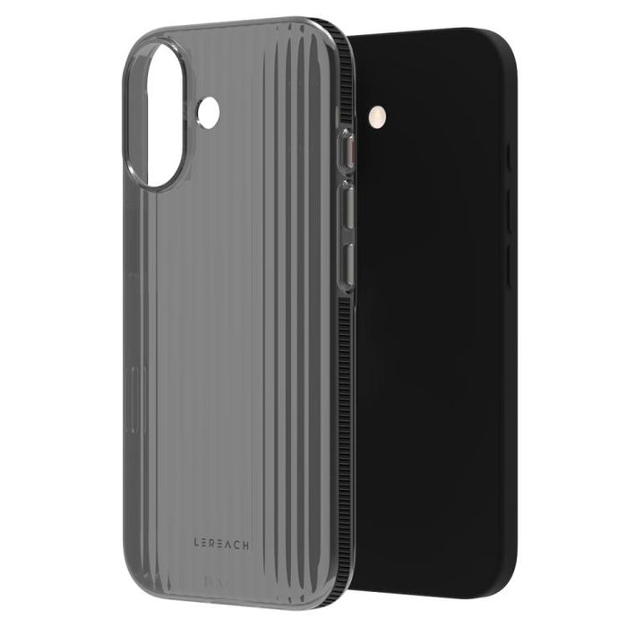 Funda antideslizante de doble cara para teléfono LeReach TOC Icicle Series Ice Mist, For iPhone 17 Pro Max, For iPhone 17 Pro, For iPhone 17, For iPhone Air