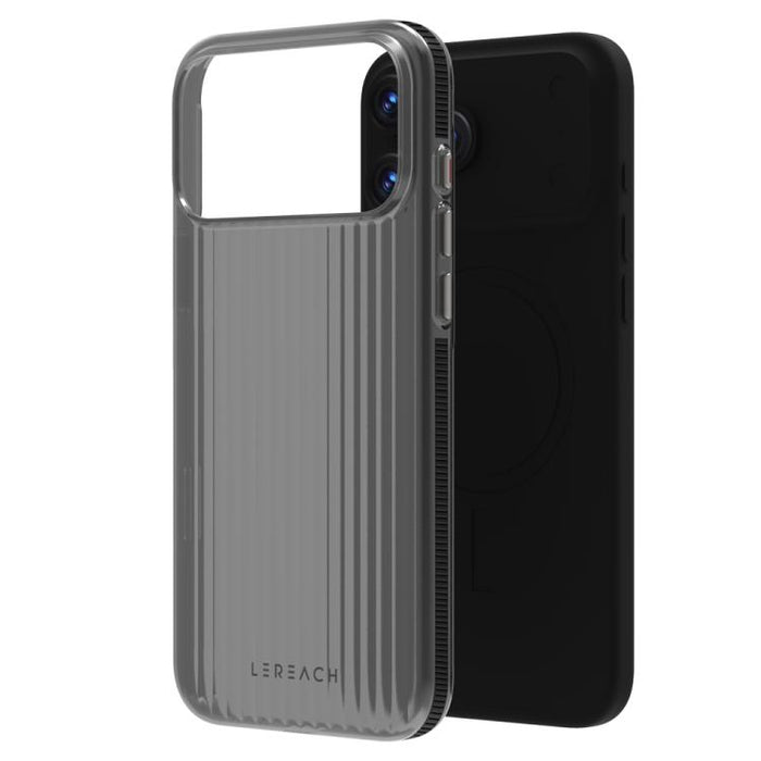 Funda antideslizante de doble cara para teléfono LeReach TOC Icicle Series Ice Mist, For iPhone 17 Pro Max, For iPhone 17 Pro, For iPhone 17, For iPhone Air