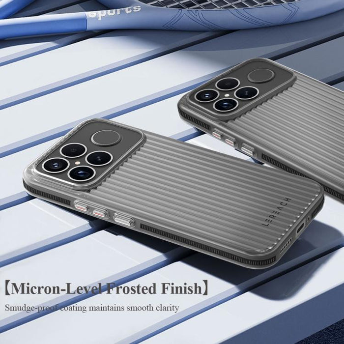 Funda antideslizante de doble cara para teléfono LeReach TOC Icicle Series Ice Mist, For Redmi K90 Pro Max, For Redmi K90 / Poco F8 Pro 5G