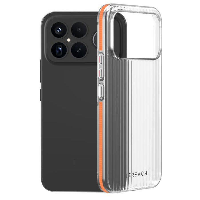 Funda antideslizante de doble cara para teléfono LeReach TOC Icicle Series Ice Mist, For Redmi K90 Pro Max, For Redmi K90 / Poco F8 Pro 5G