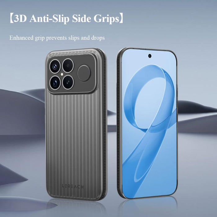 Funda antideslizante de doble cara para teléfono LeReach TOC Icicle Series Ice Mist, For Redmi K90 Pro Max, For Redmi K90 / Poco F8 Pro 5G