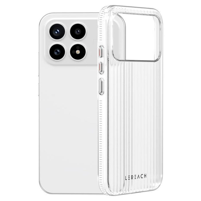 Funda antideslizante de doble cara para teléfono LeReach TOC Icicle Series Ice Mist, For Redmi K90 Pro Max, For Redmi K90 / Poco F8 Pro 5G