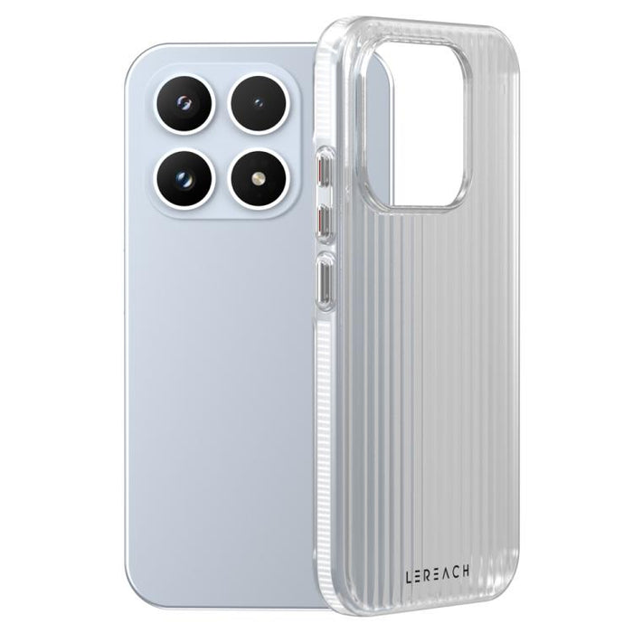 Funda antideslizante de doble cara para teléfono LeReach TOC Icicle Series Ice Mist, For Xiaomi 17 Ultra, For Xiaomi 17 Pro Max, For Xiaomi 17 Pro, For Xiaomi 17