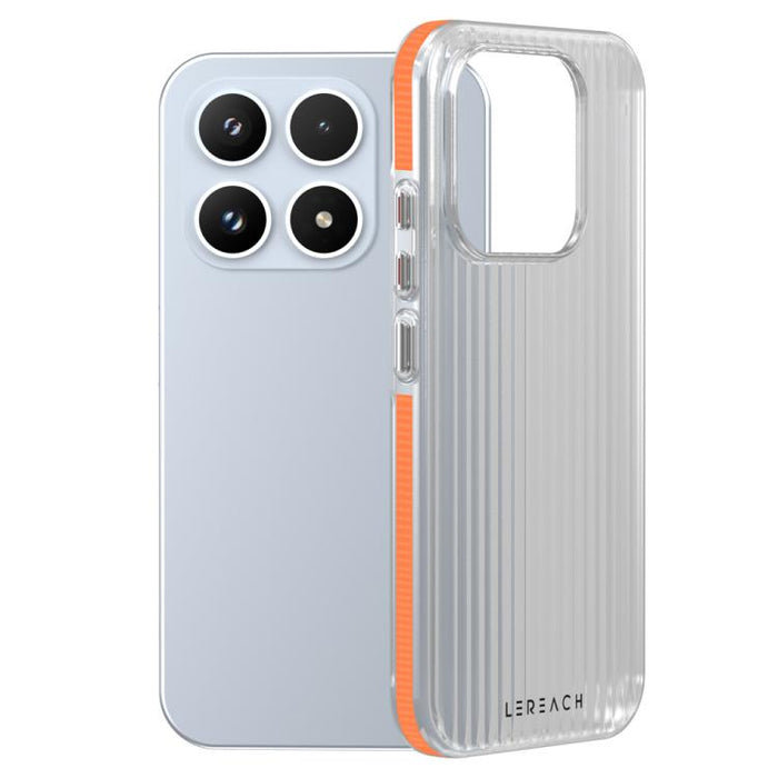 Funda antideslizante de doble cara para teléfono LeReach TOC Icicle Series Ice Mist, For Xiaomi 17 Ultra, For Xiaomi 17 Pro Max, For Xiaomi 17 Pro, For Xiaomi 17