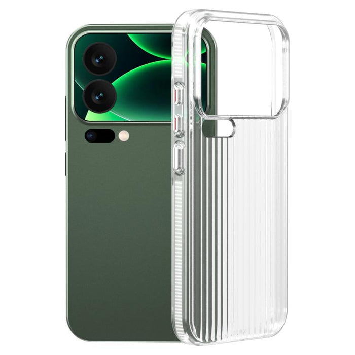 Funda antideslizante de doble cara para teléfono LeReach TOC Icicle Series Ice Mist, For Xiaomi 17 Ultra, For Xiaomi 17 Pro Max, For Xiaomi 17 Pro, For Xiaomi 17