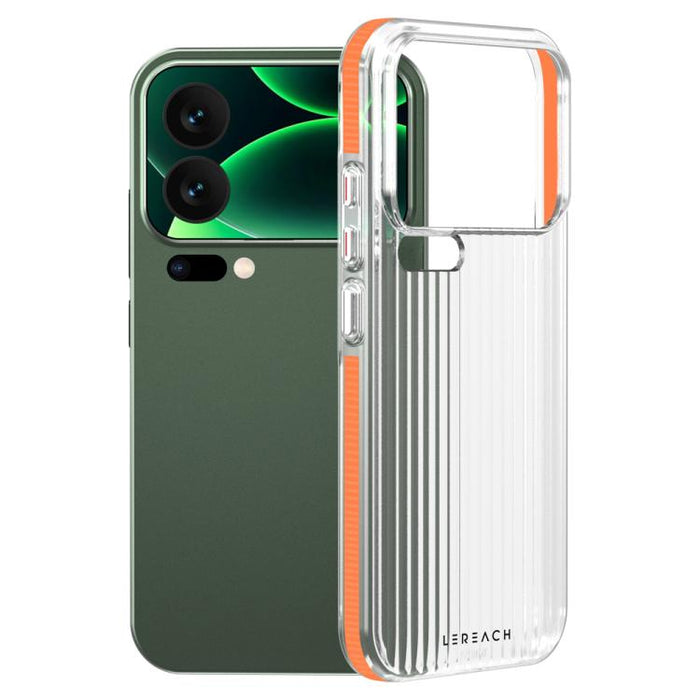 Funda antideslizante de doble cara para teléfono LeReach TOC Icicle Series Ice Mist, For Xiaomi 17 Ultra, For Xiaomi 17 Pro Max, For Xiaomi 17 Pro, For Xiaomi 17