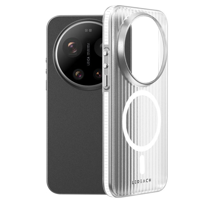 Funda magnética antideslizante de doble cara para teléfono LeReach TOC Icicle Series Ice Mist, For Xiaomi 17 Ultra, For Xiaomi 17 Pro Max, For Xiaomi 17 Pro, For Xiaomi 17