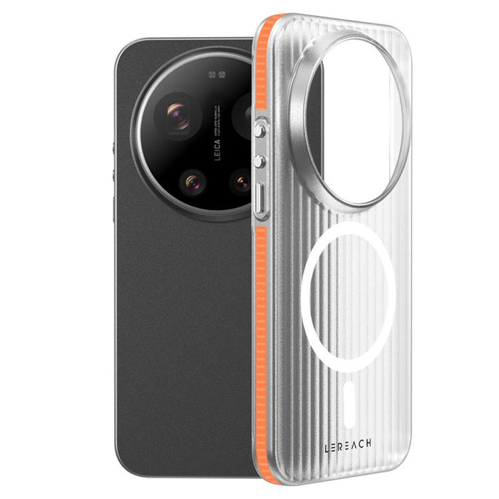 Funda magnética antideslizante de doble cara para teléfono LeReach TOC Icicle Series Ice Mist, For Xiaomi 17 Ultra, For Xiaomi 17 Pro Max, For Xiaomi 17 Pro, For Xiaomi 17