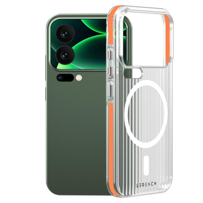 Funda magnética antideslizante de doble cara para teléfono LeReach TOC Icicle Series Ice Mist, For Xiaomi 17 Ultra, For Xiaomi 17 Pro Max, For Xiaomi 17 Pro, For Xiaomi 17