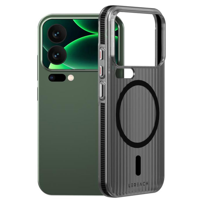 Funda magnética antideslizante de doble cara para teléfono LeReach TOC Icicle Series Ice Mist, For Xiaomi 17 Ultra, For Xiaomi 17 Pro Max, For Xiaomi 17 Pro, For Xiaomi 17